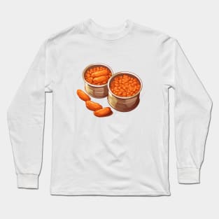 Baked beans in can Long Sleeve T-Shirt